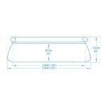 Basen ogrodowy rozporowy 366 x 76 cm 16w1 Bestway 57445