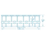 Basen ogrodowy stelażowy 488 x 122 cm 18w1 Bestway 5619E