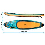 Deska Sup Aquasurf 320 x 81 x 15 cm Neo-Sport 170004