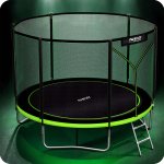 Trampolina ogrodowa 10ft/312cm z siatką zewnętrzną i drabinką Neo-Sport